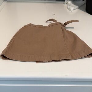 Janie and Jack Taupe Wrap Skirt